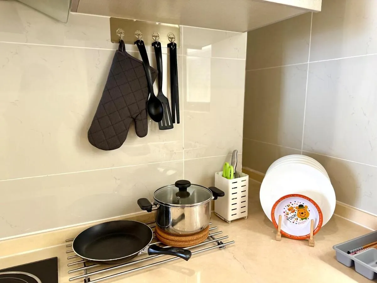 Amberside Jb City View 3Br3B 10Pax Top Floor At Jb Central Johor Bahru Lägenhet